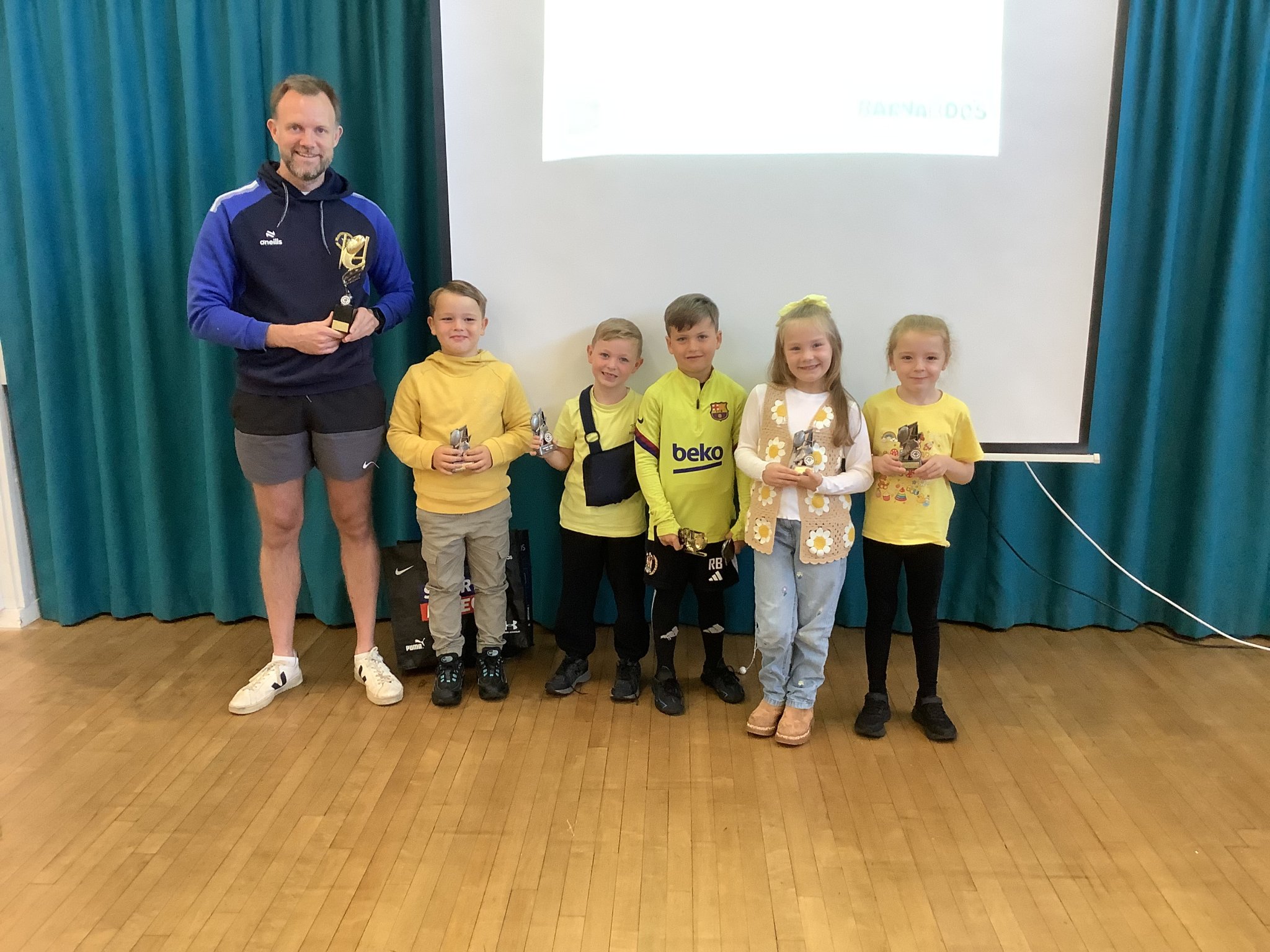 Image of Year 2 Rugby Presentation