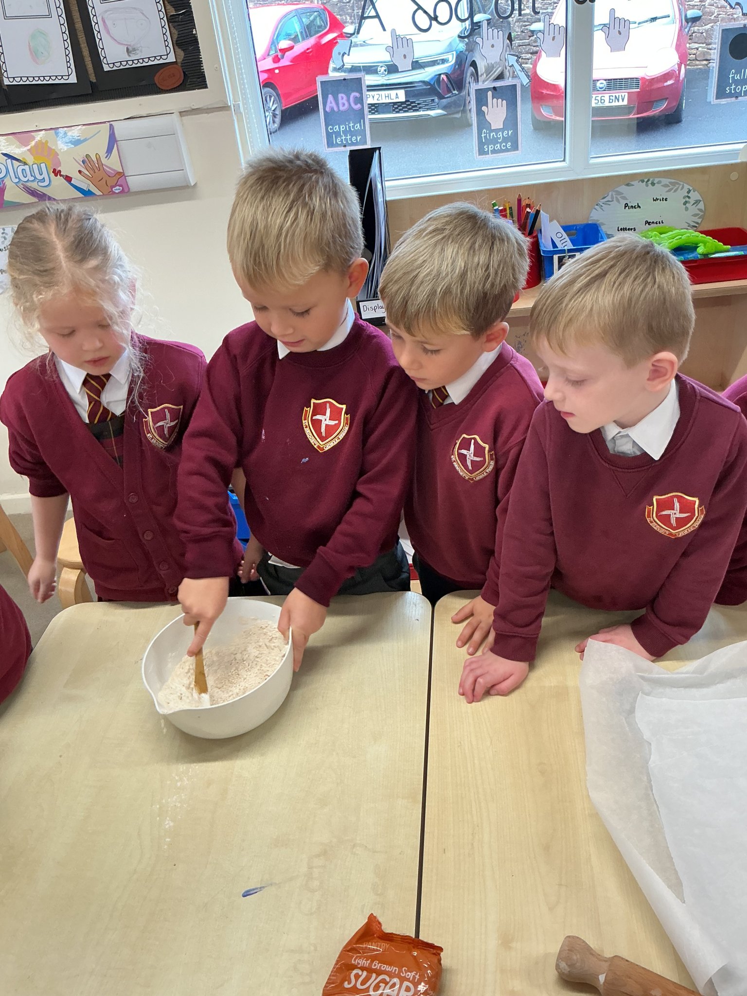 Image of Reception’s Gingerbread Man Adventure!