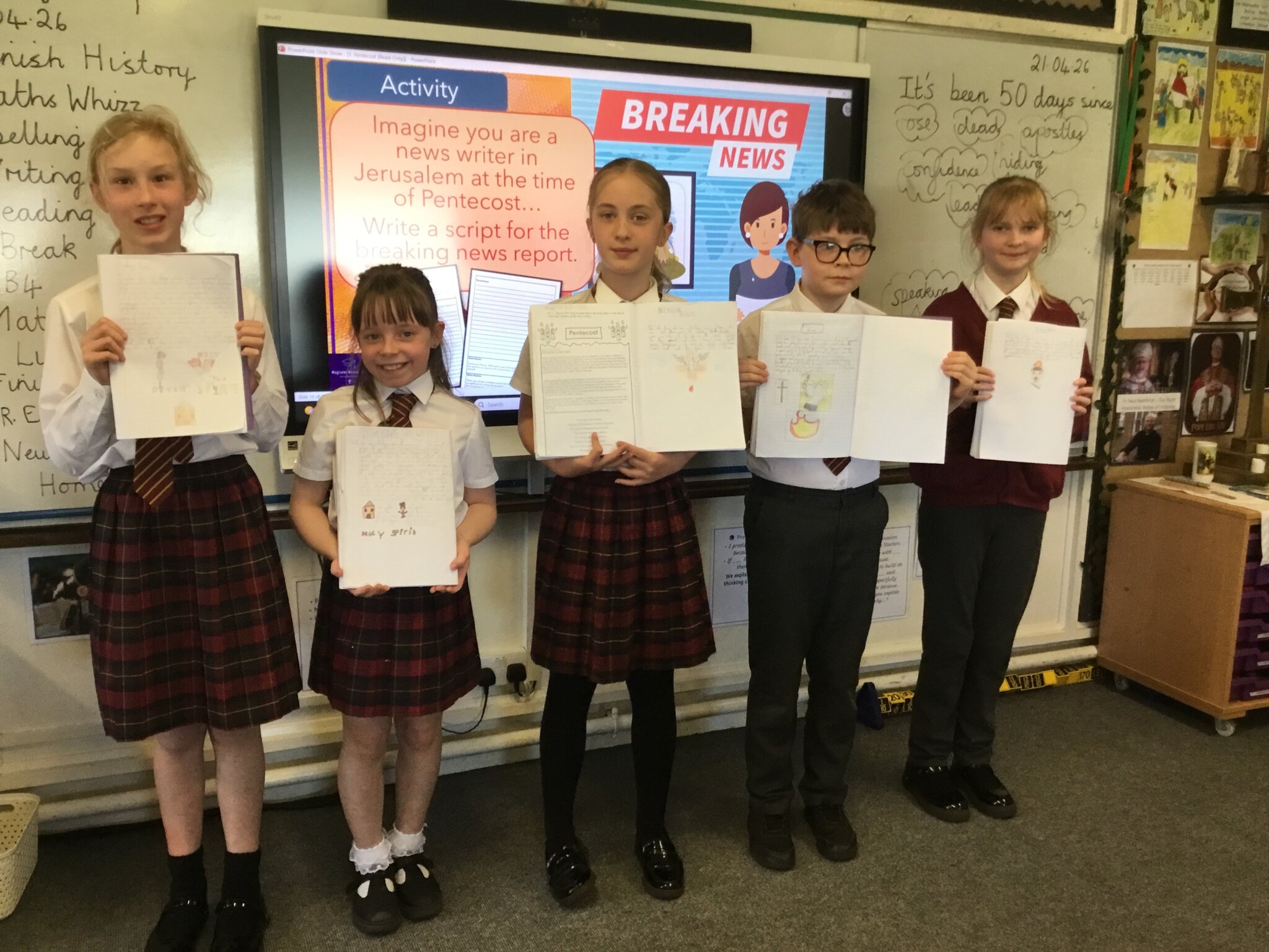 Image of Pentecost In Year 5 