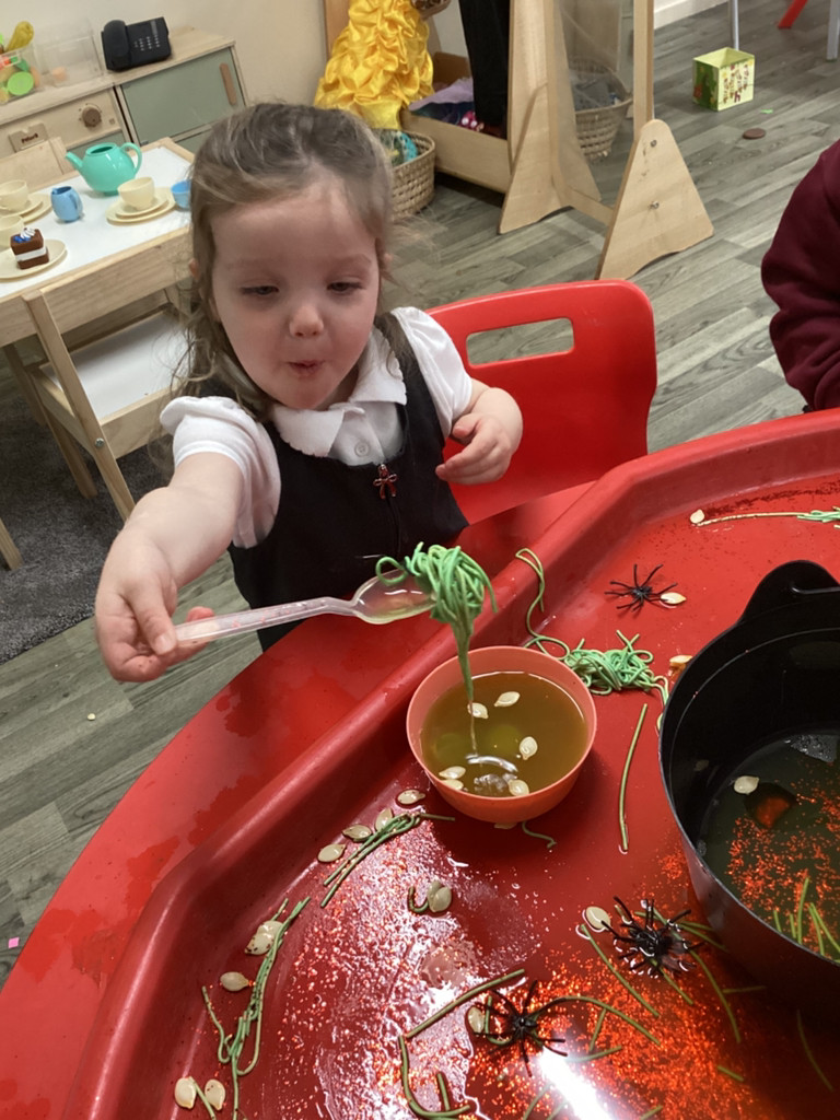 Image of Halloween provision in Nursery