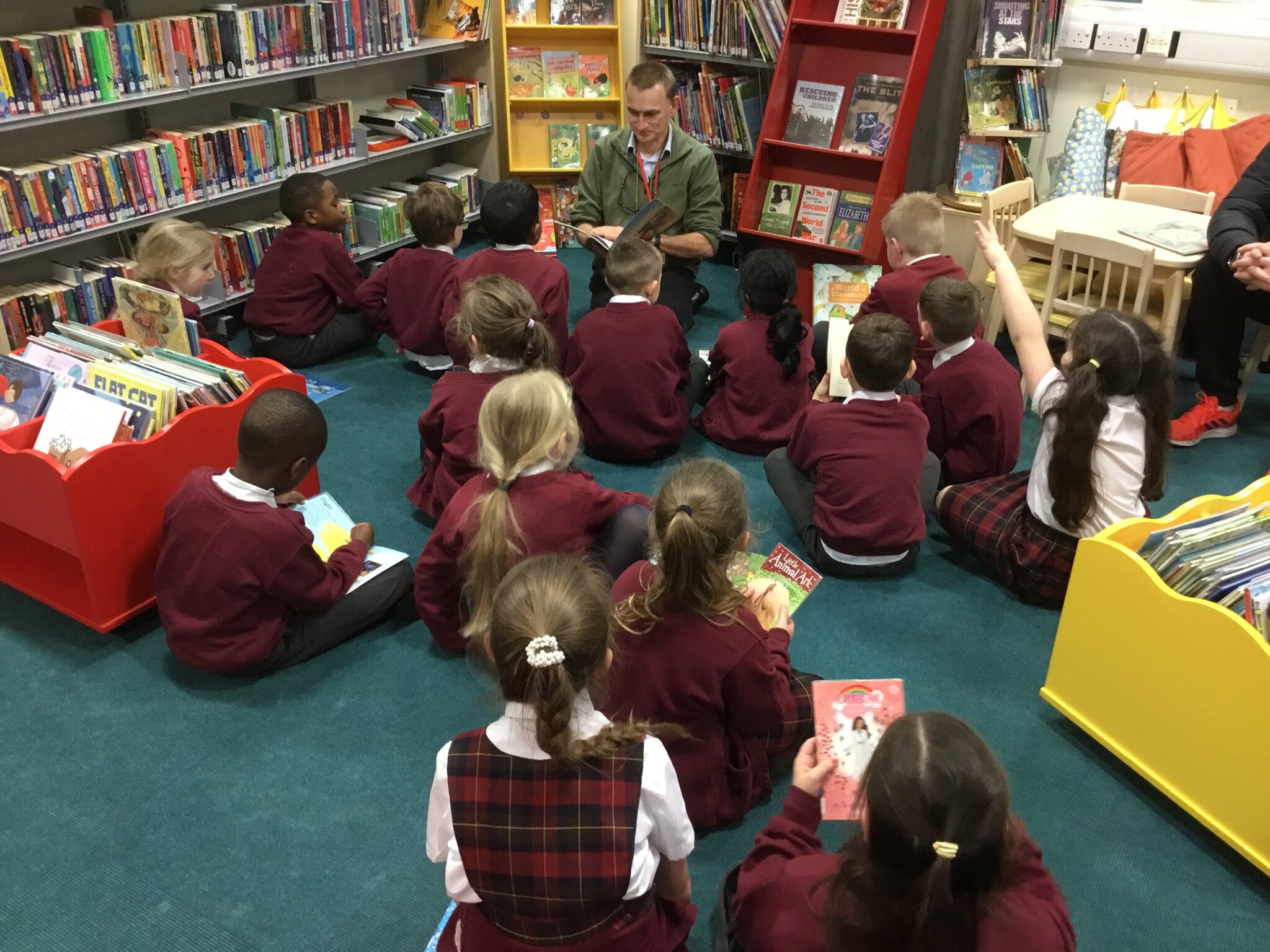 Image of Year 2 Visit to Egremont Library