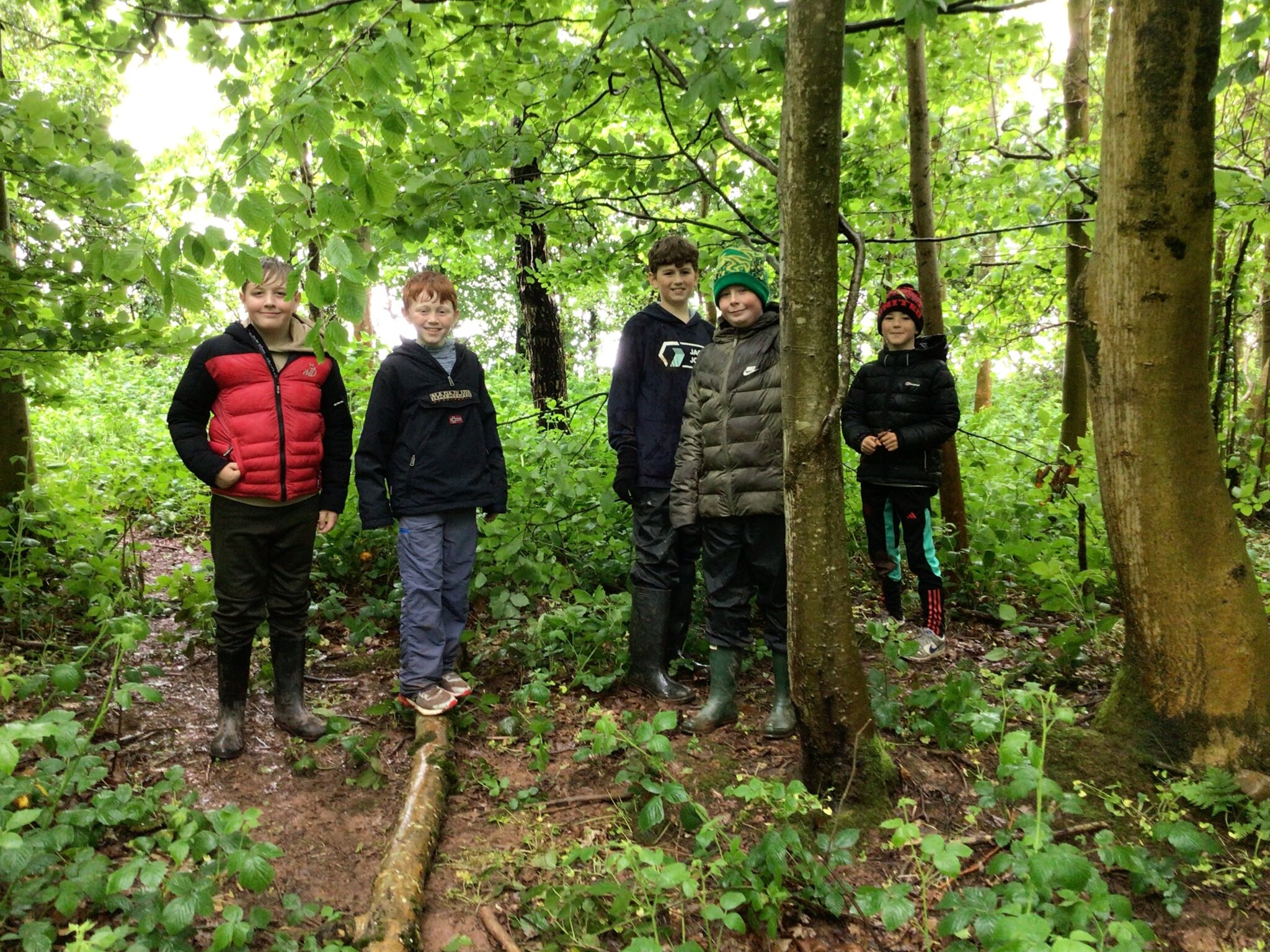 Image of Group B Year 5 Forest School 