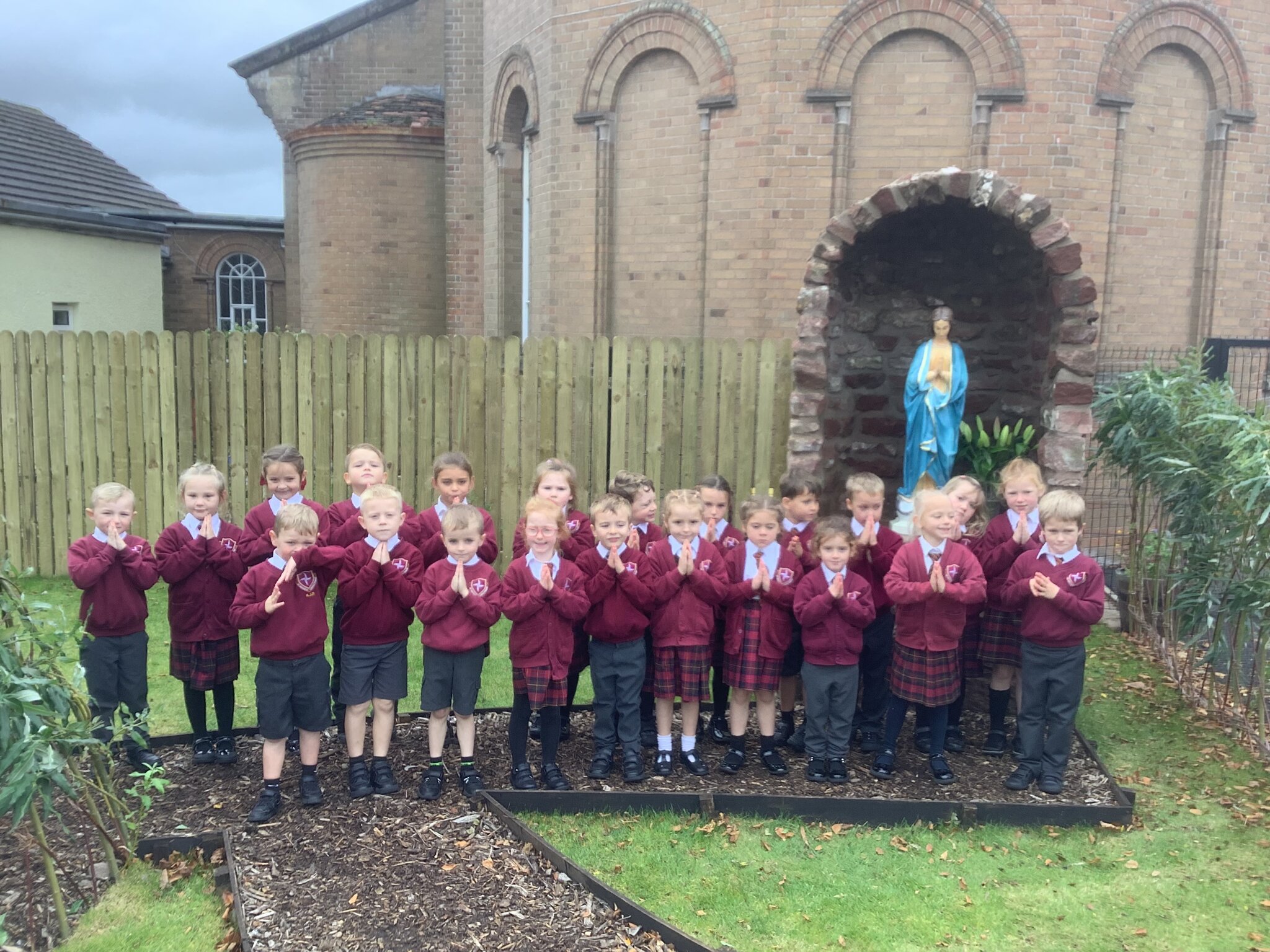 Image of Y1 at the Official Opening of the Grotto