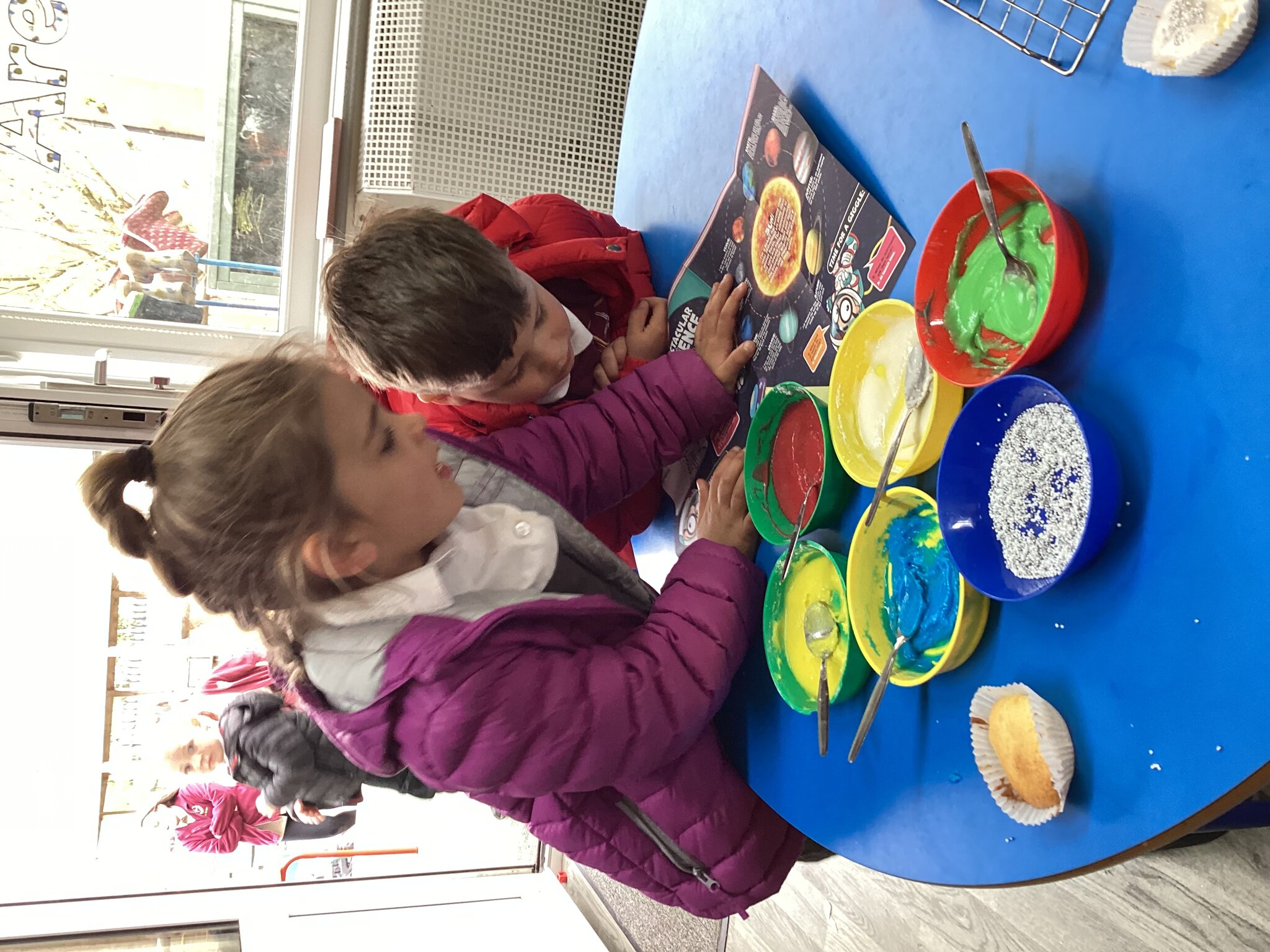 Image of Nursery: Solar System Cupcakes