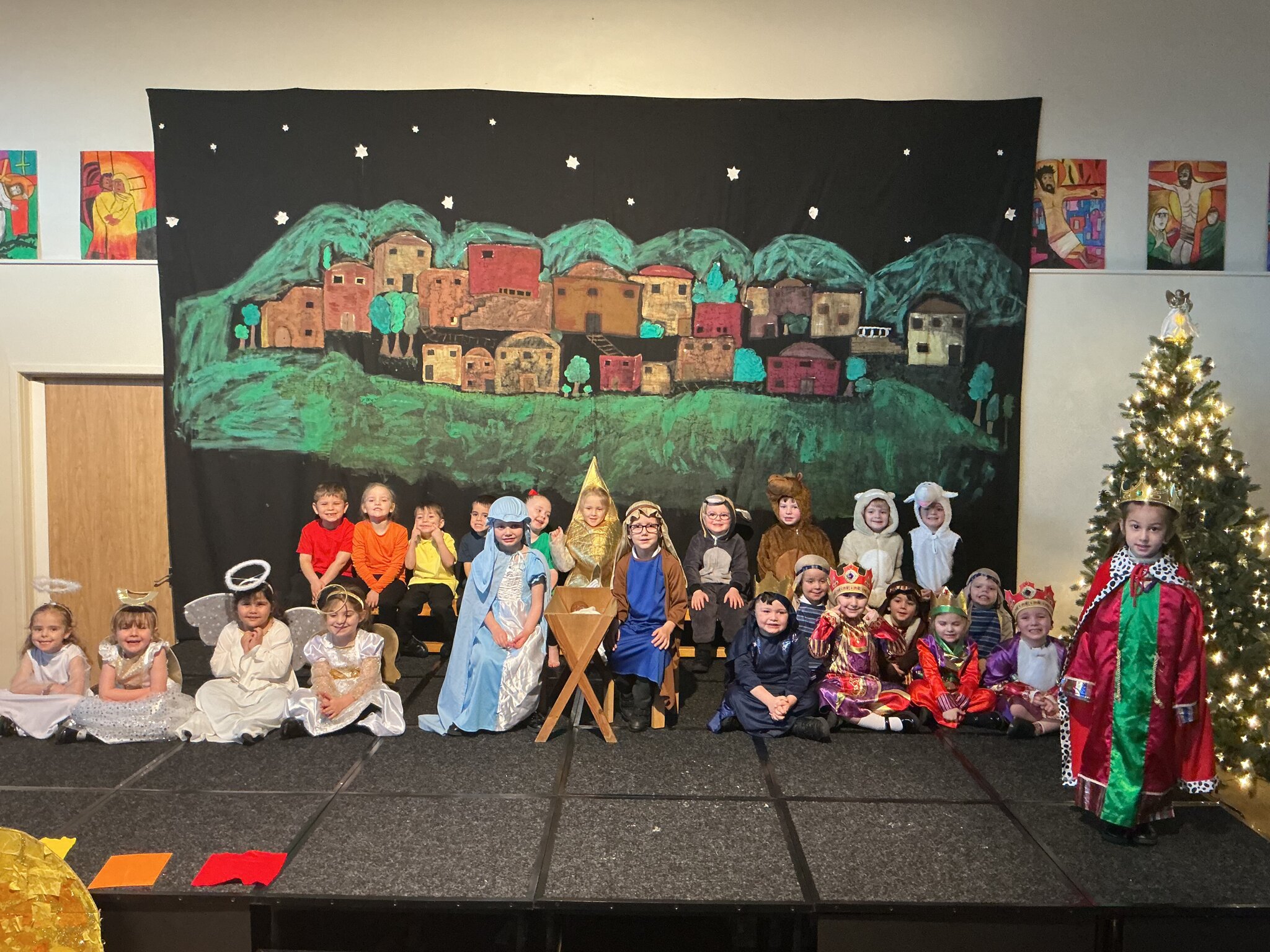 Image of Reception’s Nativity show 2025