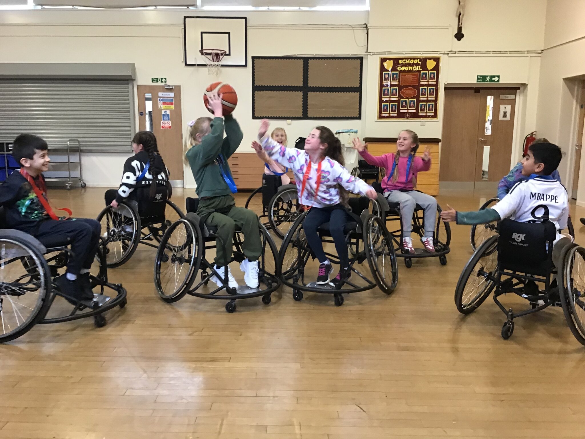 Image of Year 4 Wheelchair Basketball 