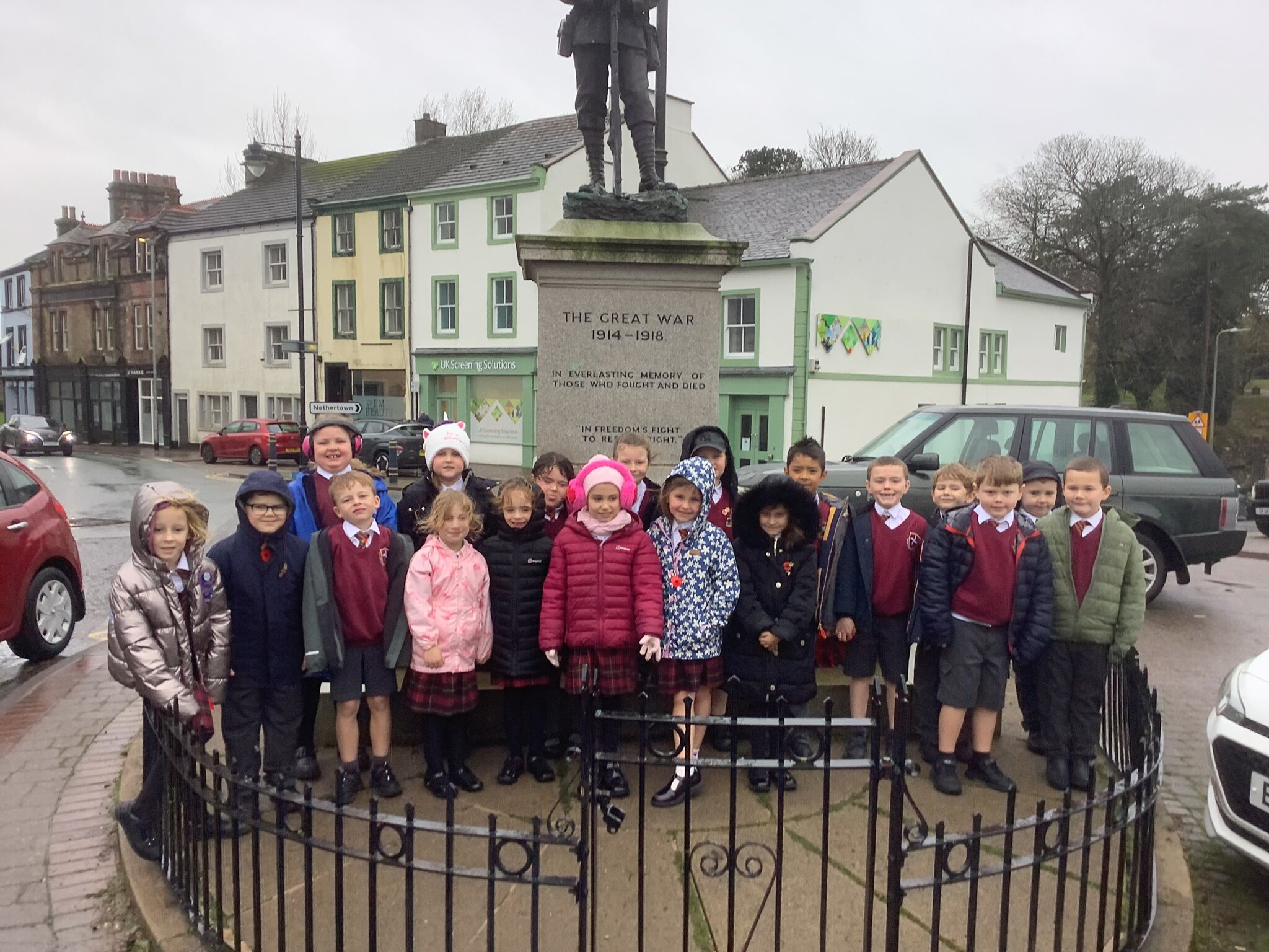 Image of Remembrance Day with Year 2 2025