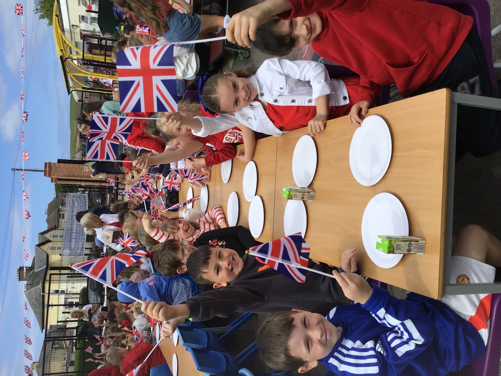 Image of Year 4 Celebrating VE Day 2025