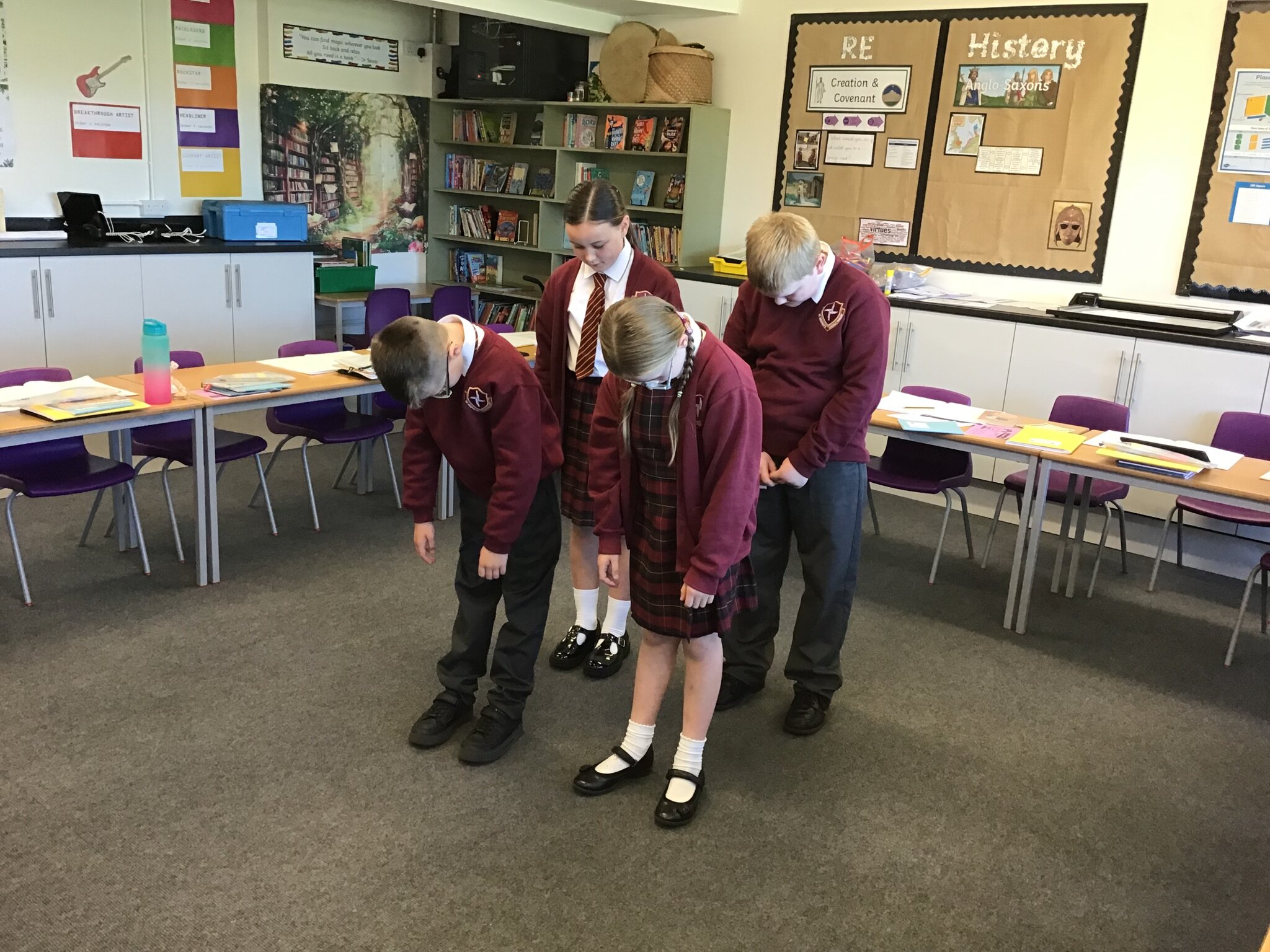 Image of Year 4 Performing Poetry