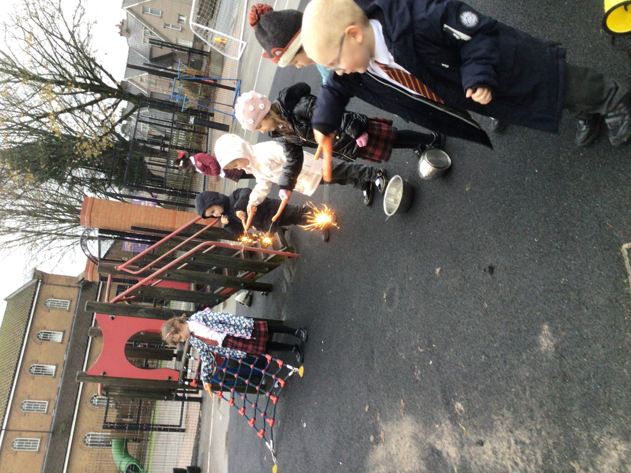 Image of Bonfire night celebrations in Reception 2025