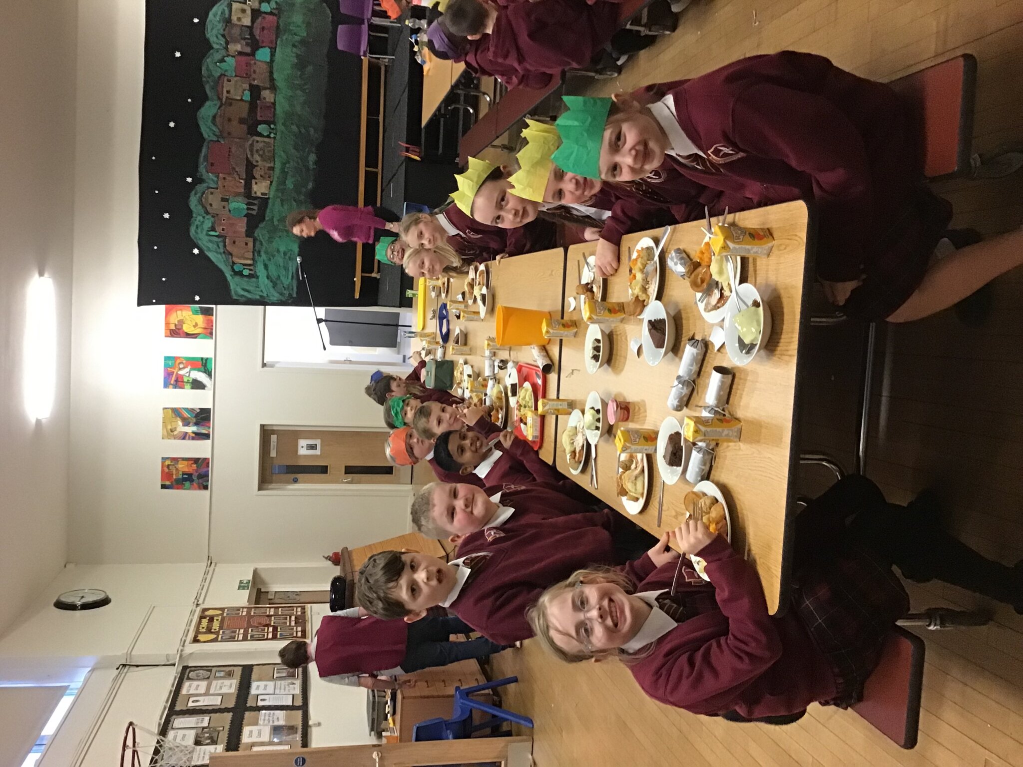 Image of Year 4 Christmas Dinner Day