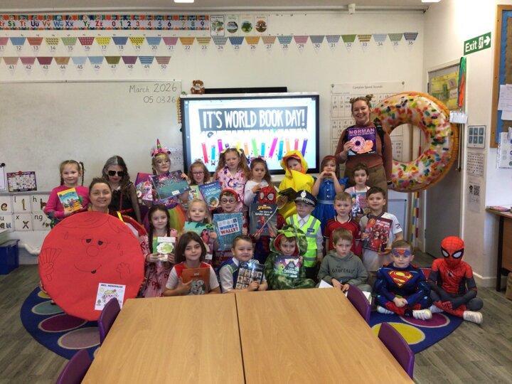 Image of World Book Day in Year 1