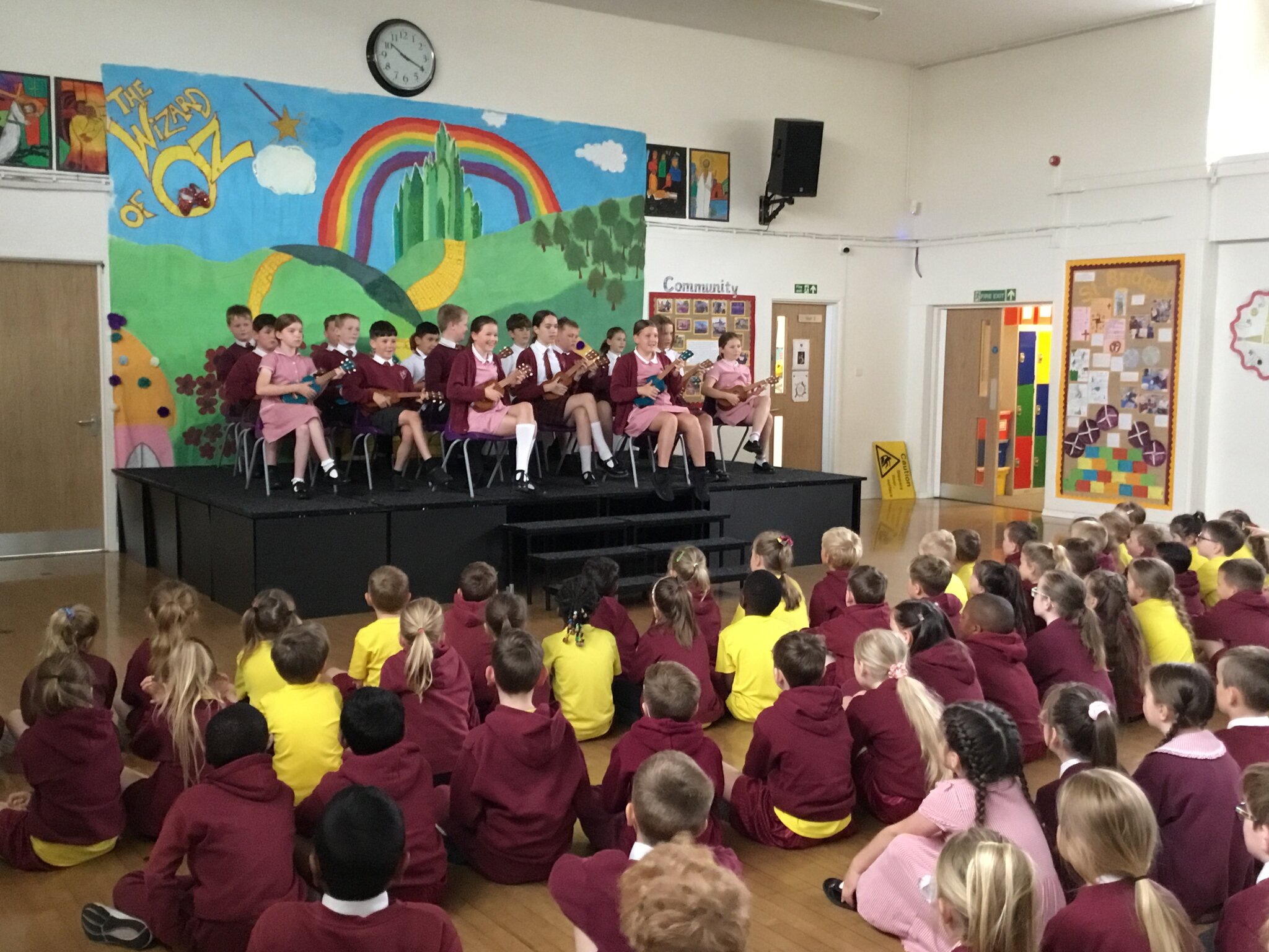 Image of Ukulele Performance By Year 5