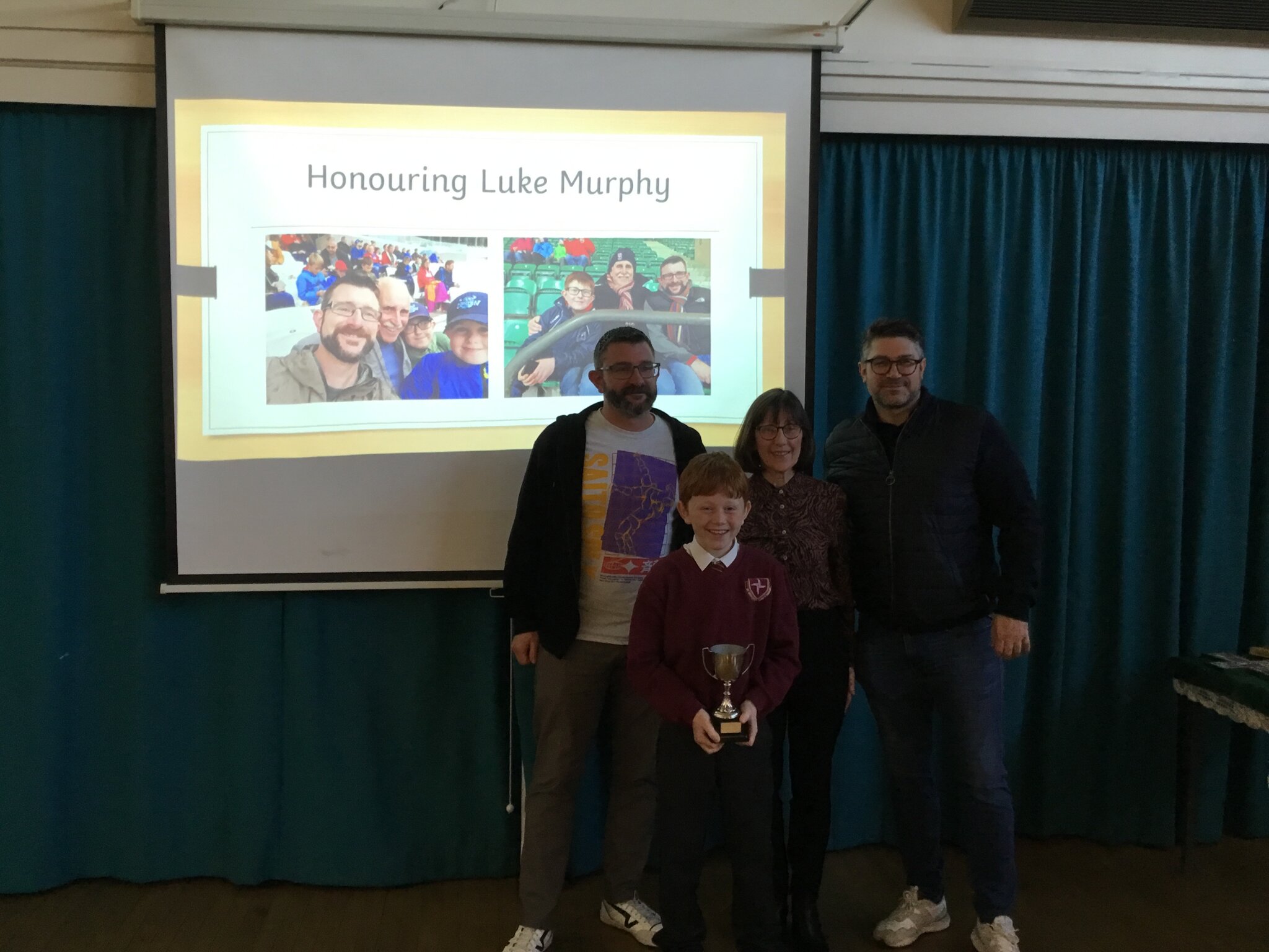 Image of Luke Murphy Award Assembly 2024