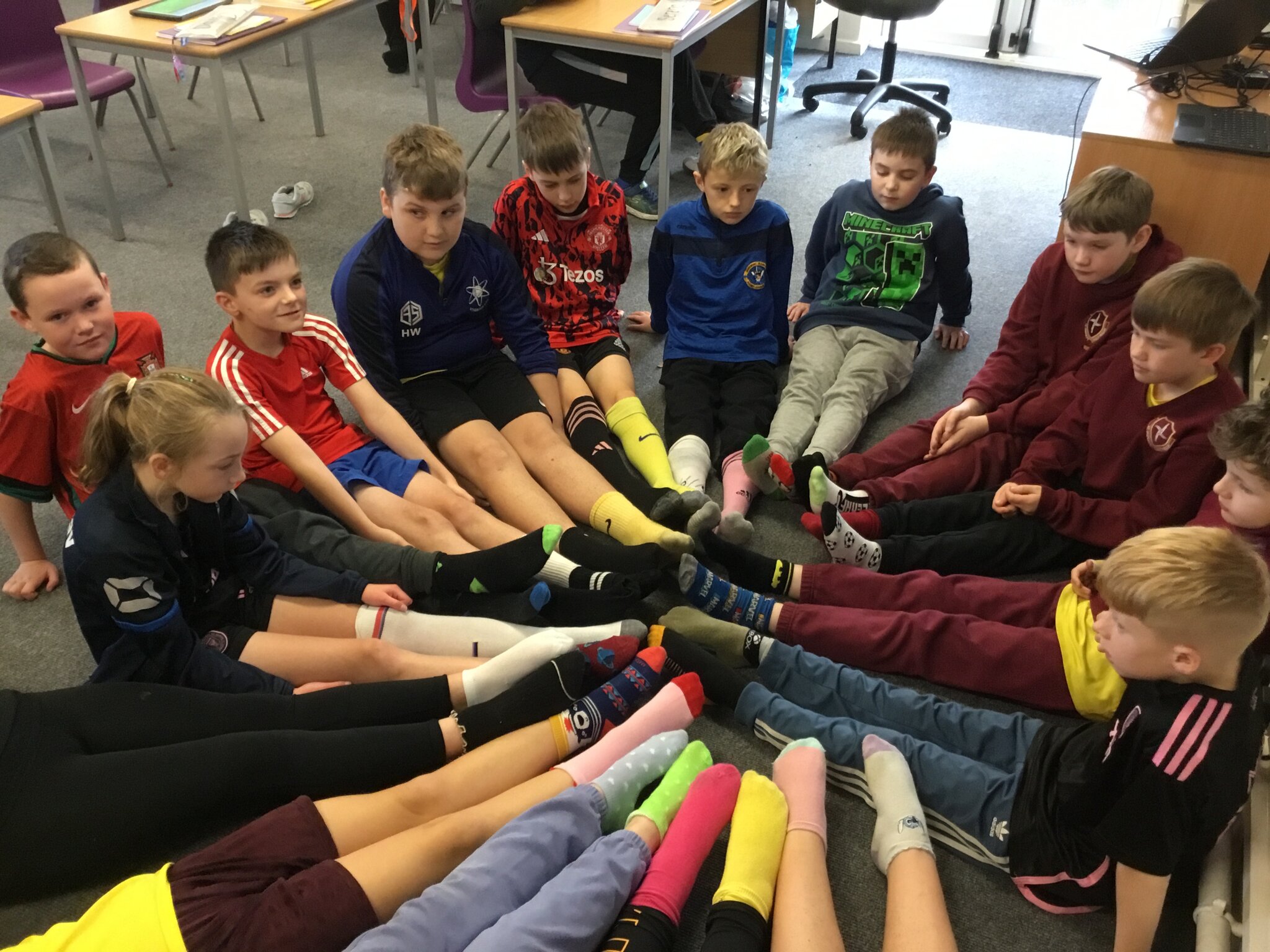 Image of Odd Sock Day to Support Anti-Bullying