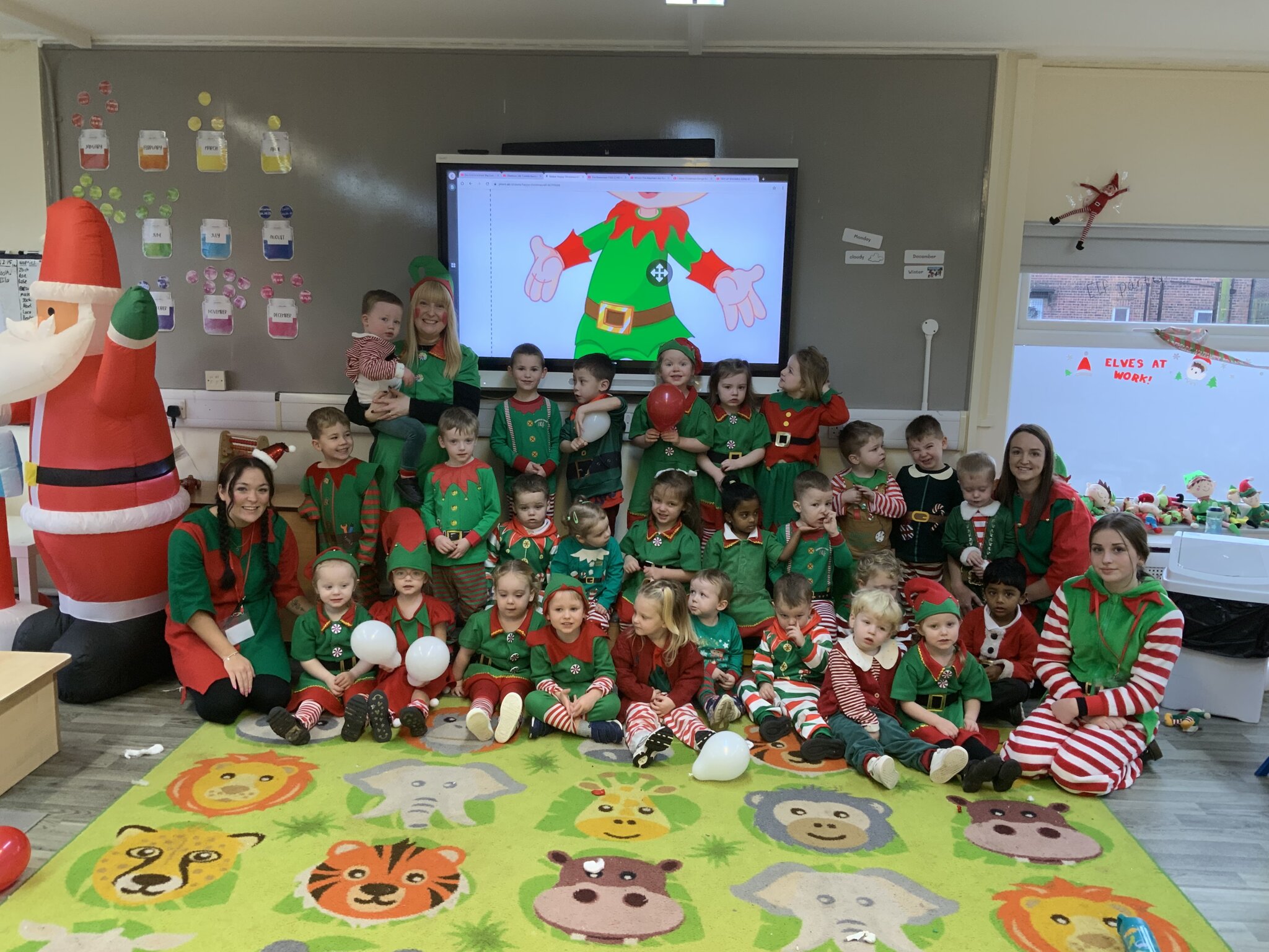 Image of Nursery’s Elf Party Day 2025