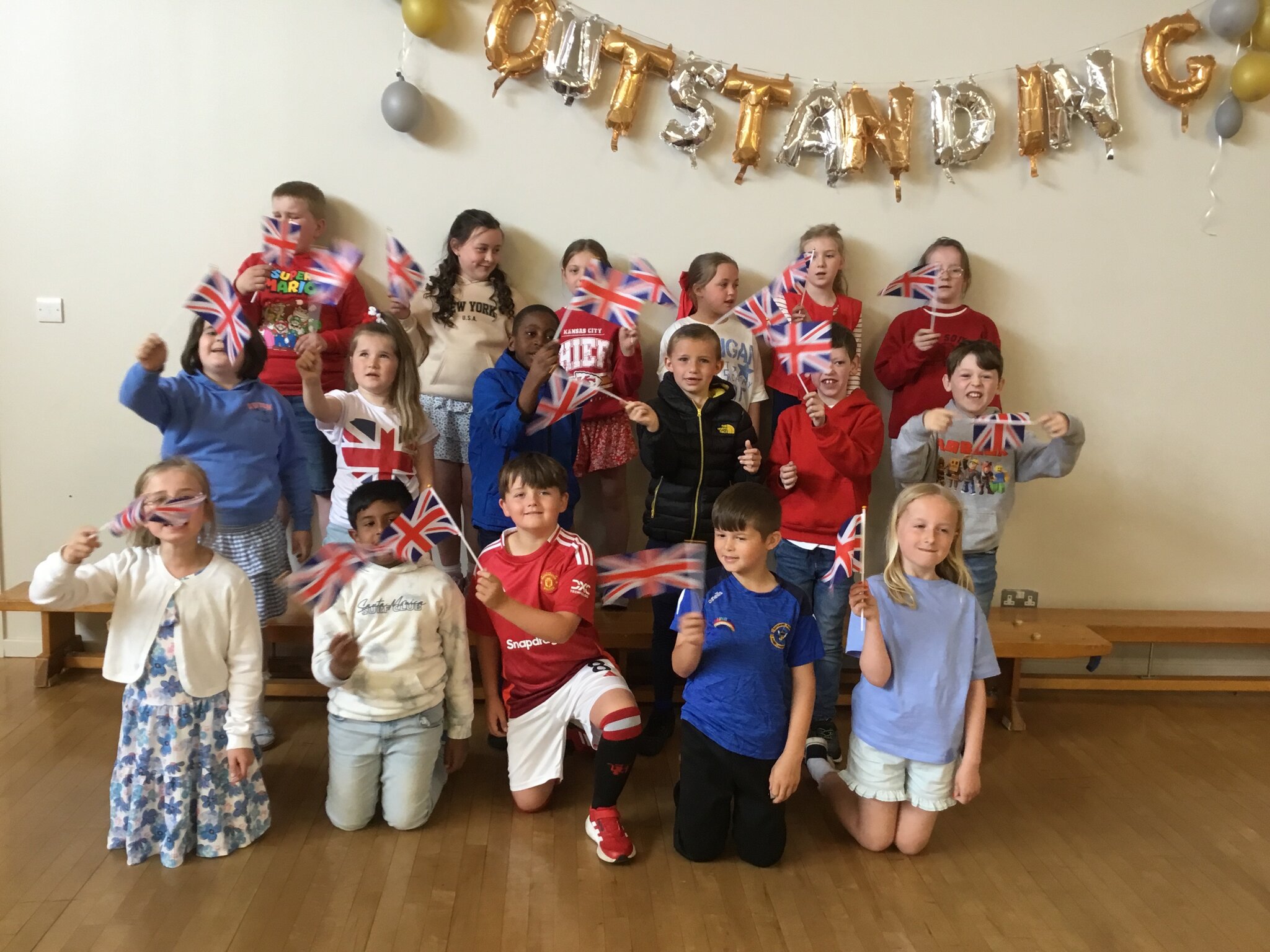 Image of Year 3 celebrate 80 years since VE day