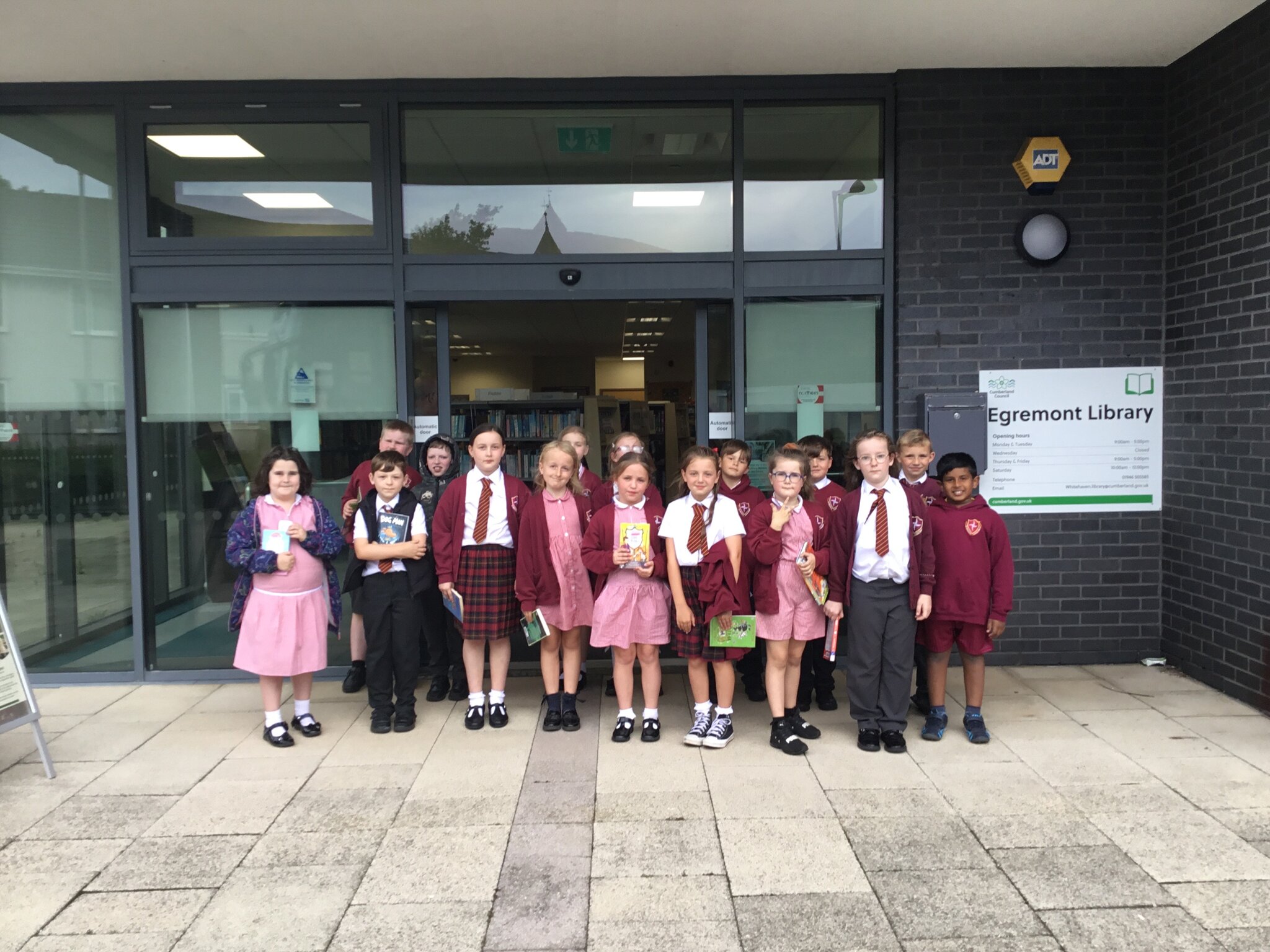 Image of Year 3 Library Visit 2025