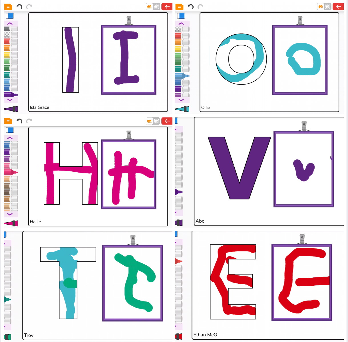 Image of Nursery: Letter formation