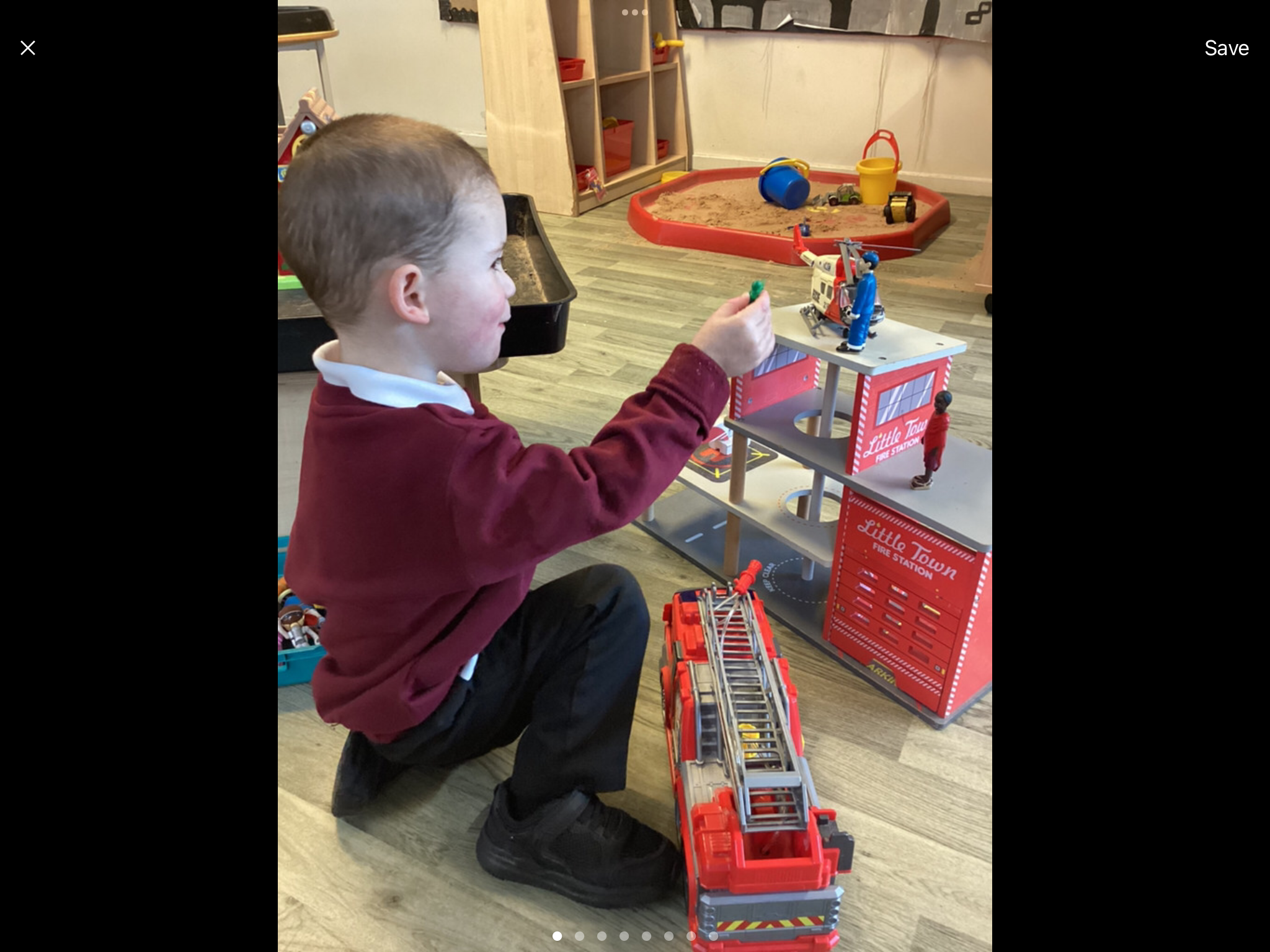 Image of Nursery: I want to be … a fire fighter 