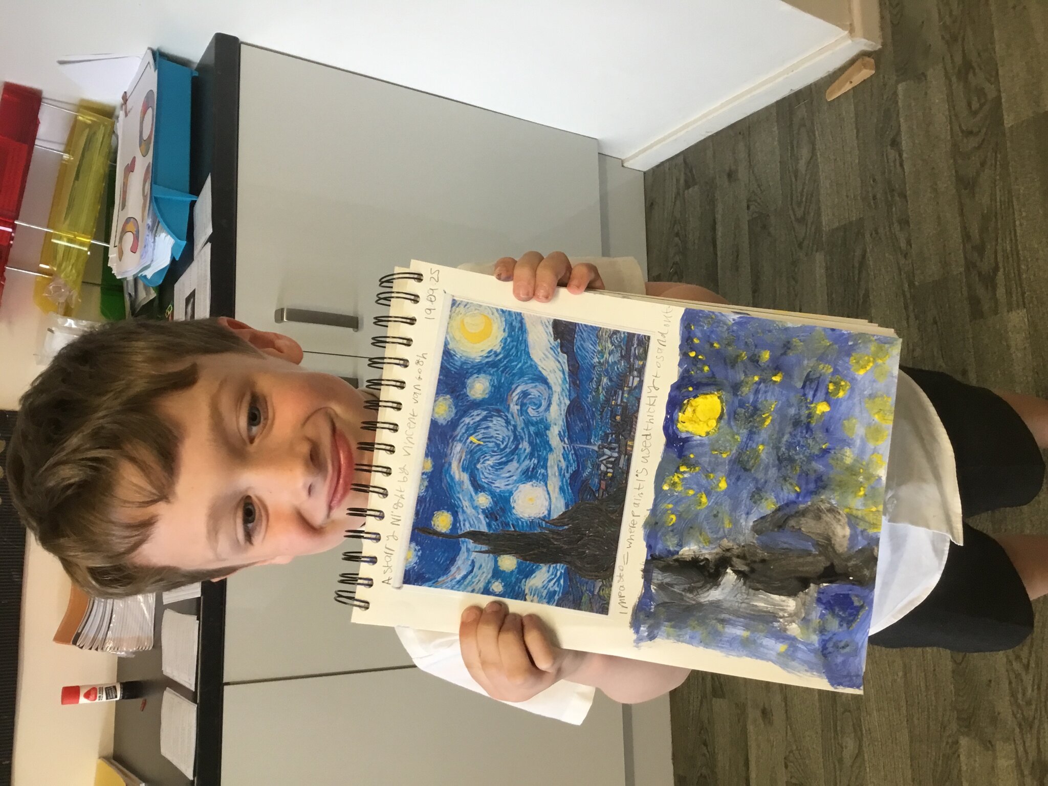 Image of Year 3 Painting techniques 