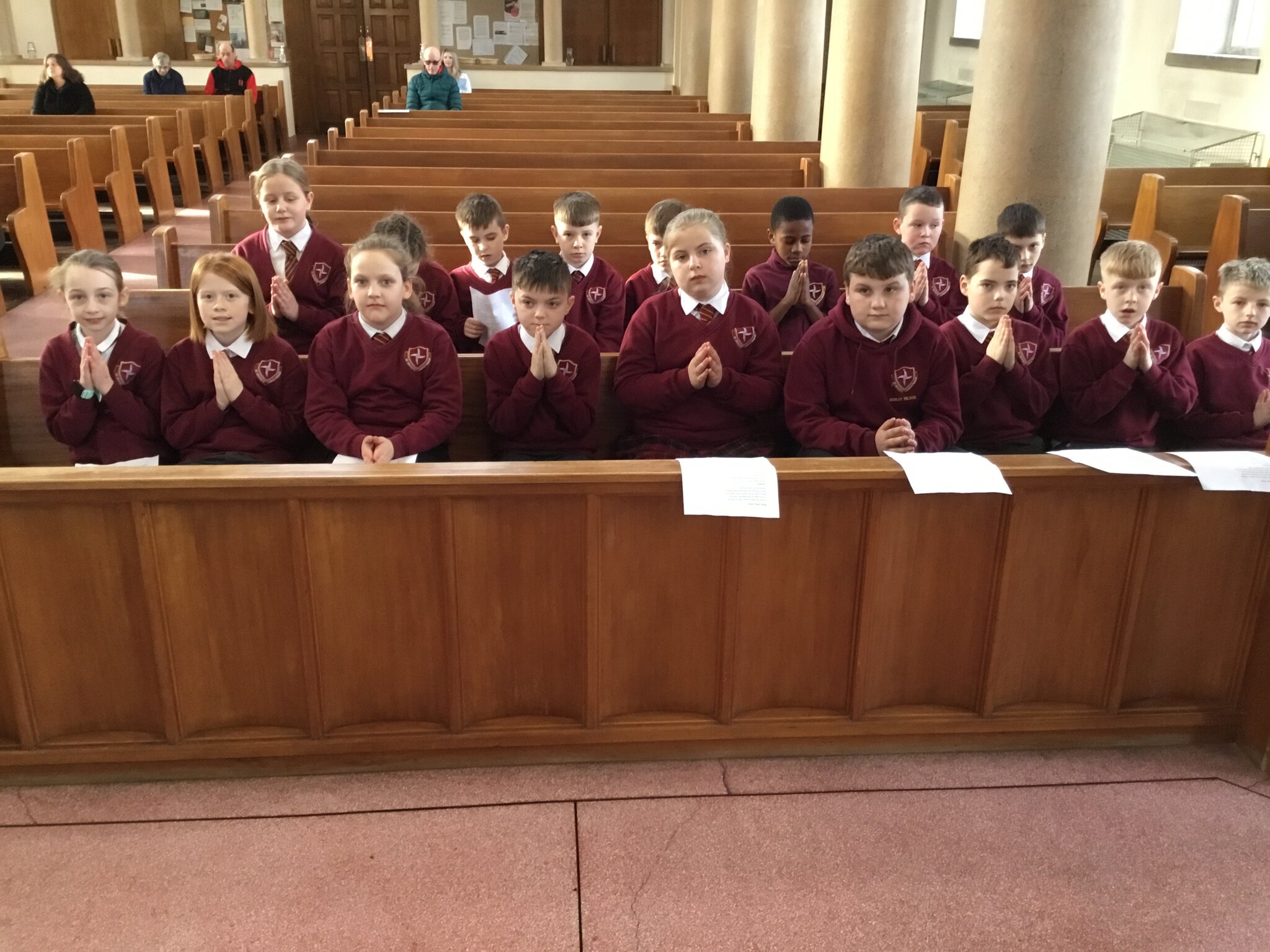 Image of Year 5 and 6 Attend Mass