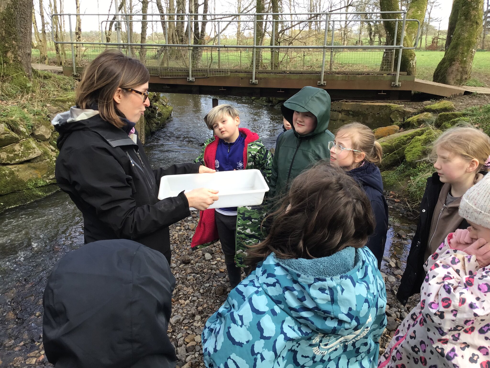 Image of Year 4 Visit With West Cumbria Rivers Trust