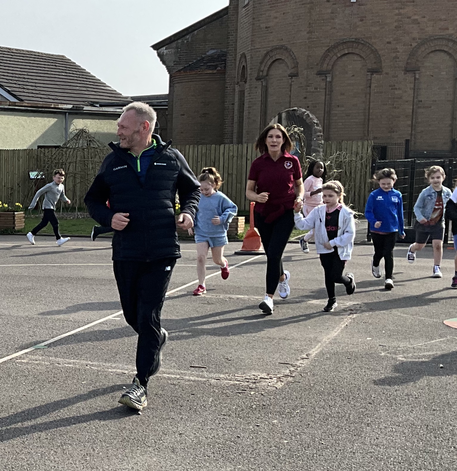 Image of Year 3 Run with Gary McKee