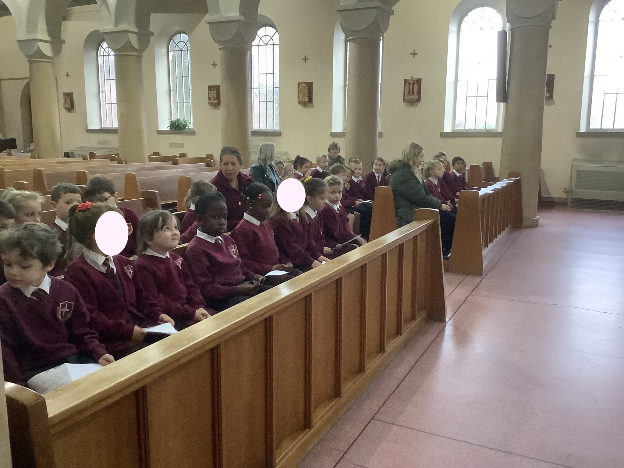 Image of Year 1 and Year 2 Attend Mass November 2024