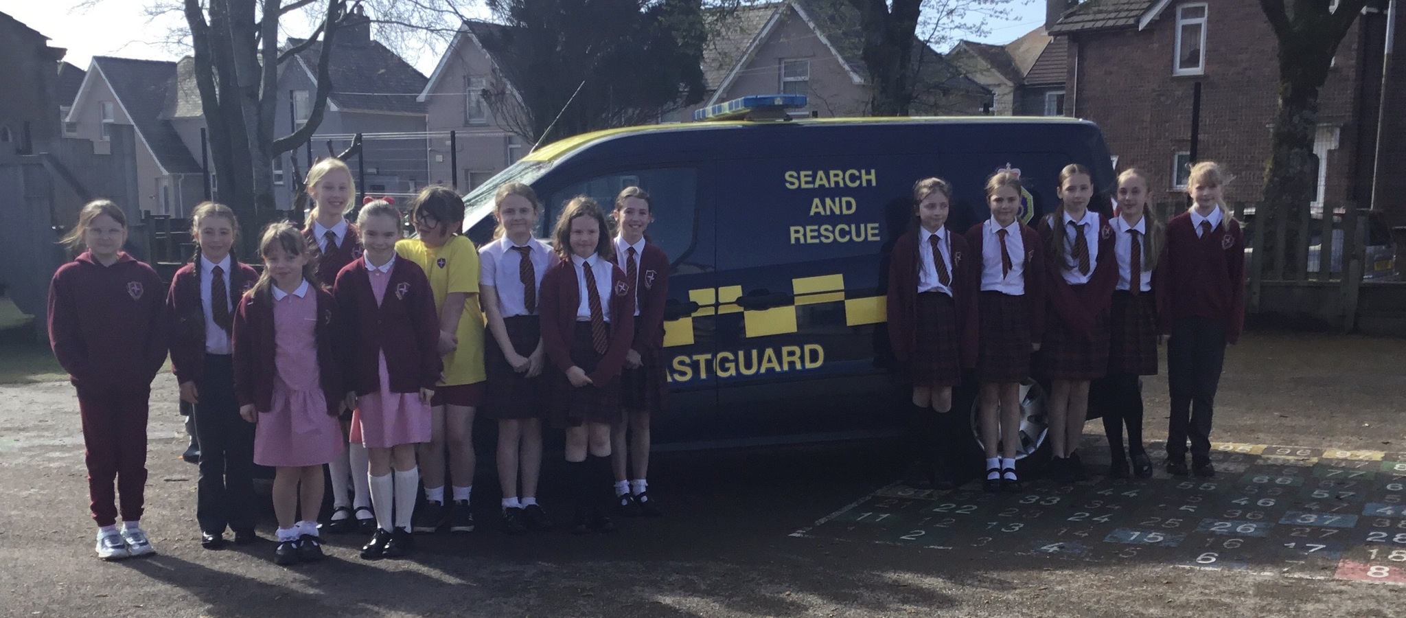 Image of Coastguard Visit Year 5