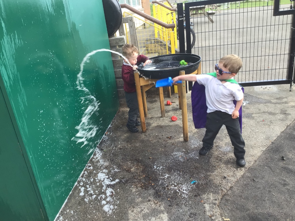 Image of Let’s get messy in Nursery