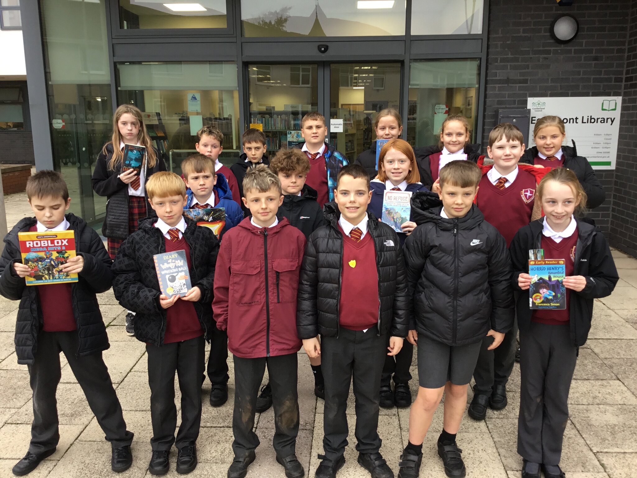 Image of Library Visit Y6 10/25