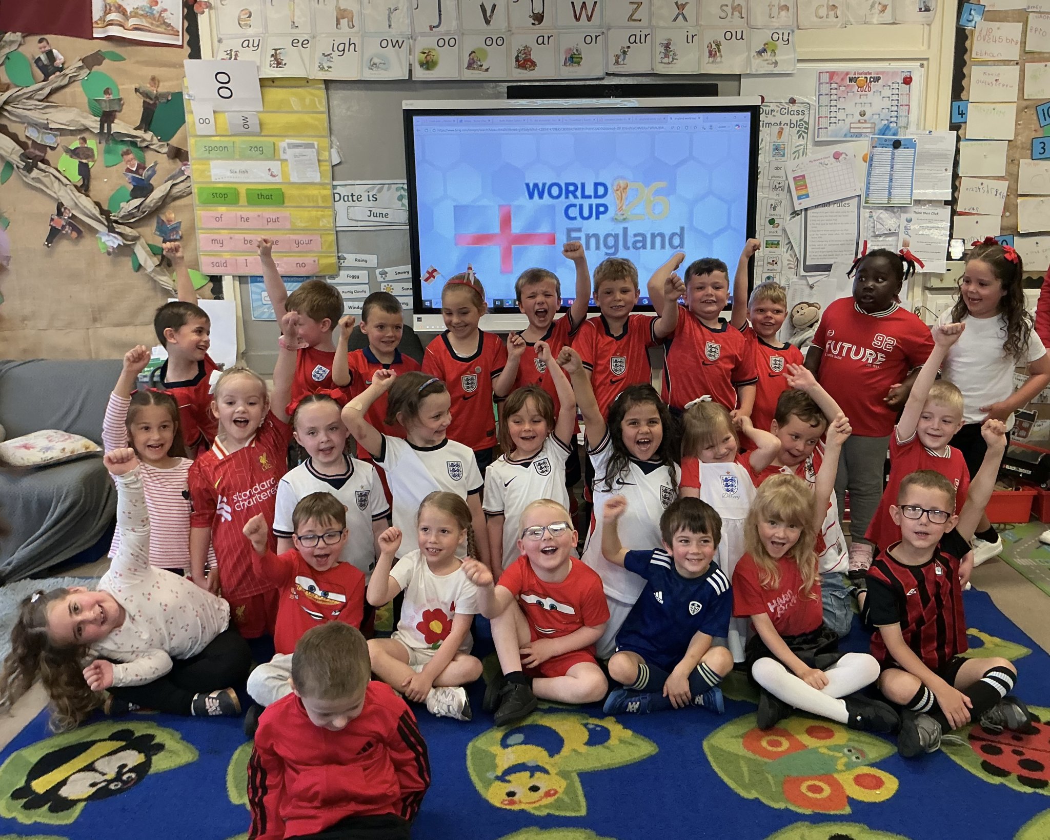 Image of Celebrating England in the World Cup