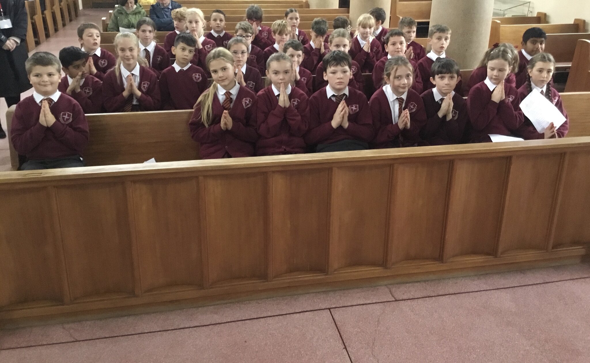 Image of Year 5 and 6 Class Mass