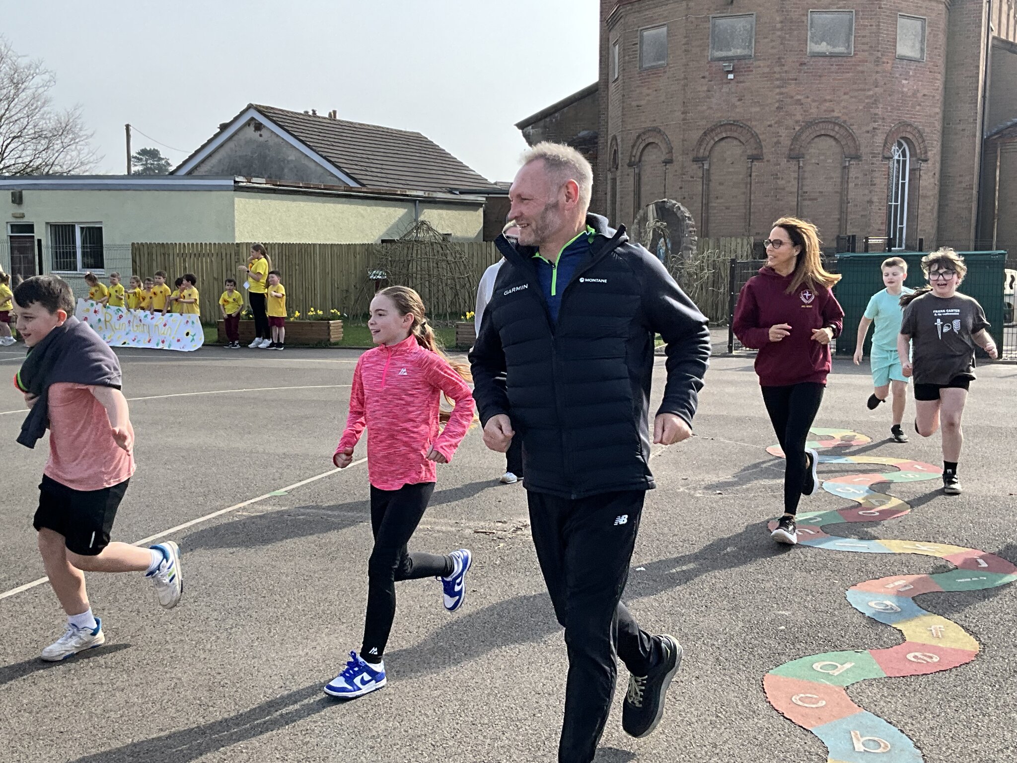 Image of Year 5 Running With Gary Mckee