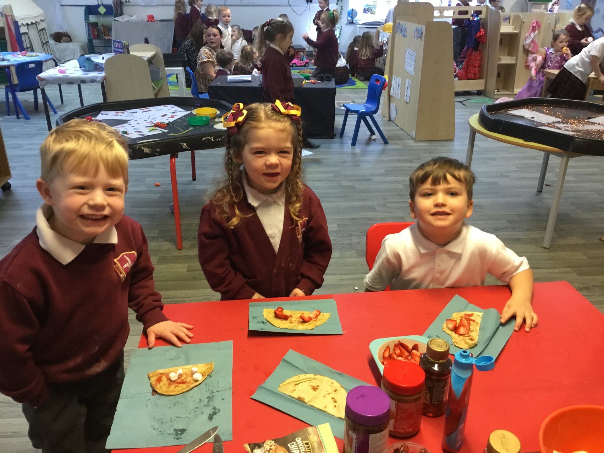 Image of Pancake Day in Nursery 2024