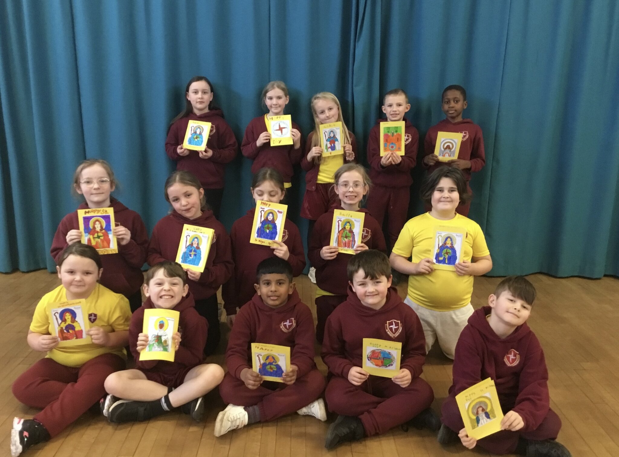 Image of Year 3 celebrate St. Bridget’s Feast Day 2025