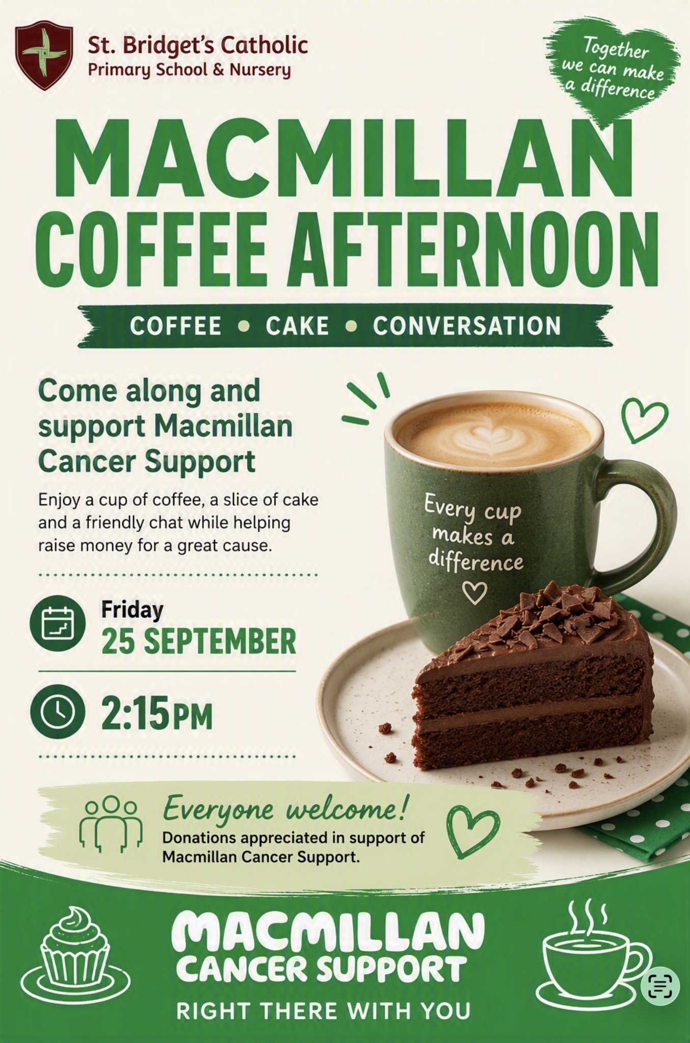 Image of Macmillan Coffee Afternoon