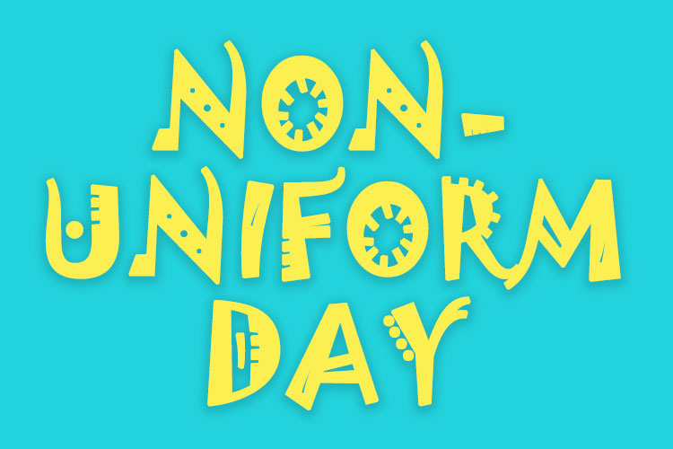 Image of Non Uniform Day, Friday 10th February 2023