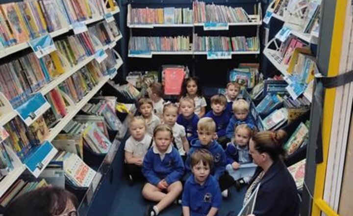 Image of A visit from the Library Van
