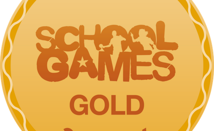 Image of GOLD School Games Mark!