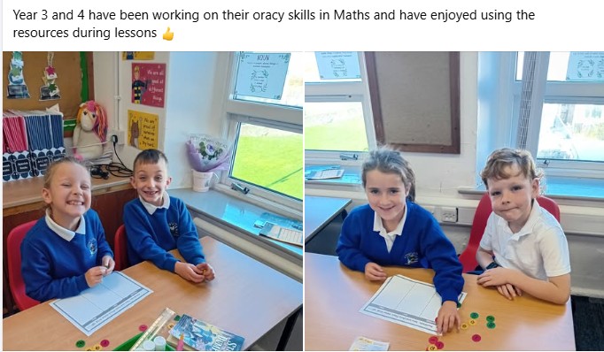 Image of Oracy skills in maths.