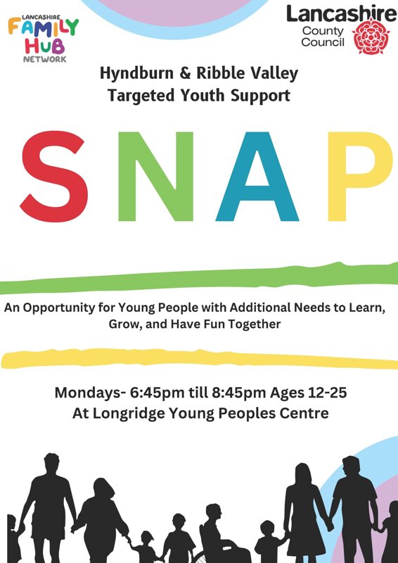 Image of Hyndburn & Ribble Valley Targeted Youth Support "Snap"