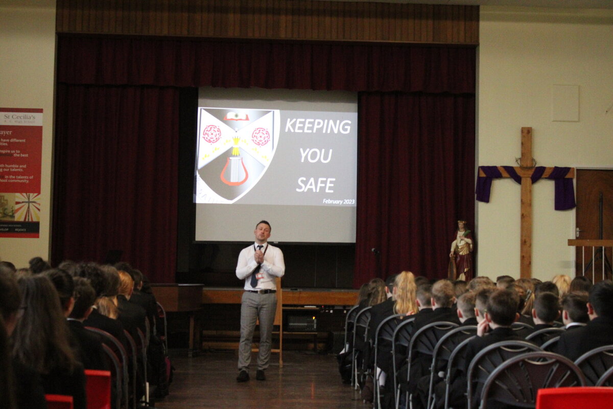 Keeping You Safe Assembly St Cecilia's RC High School