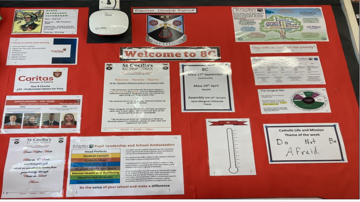 Image of Catholic Life Notice Boards