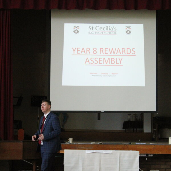 Image of Year 8 Awards Assembly