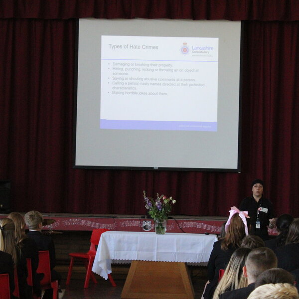 Image of Hate Crime Assembly