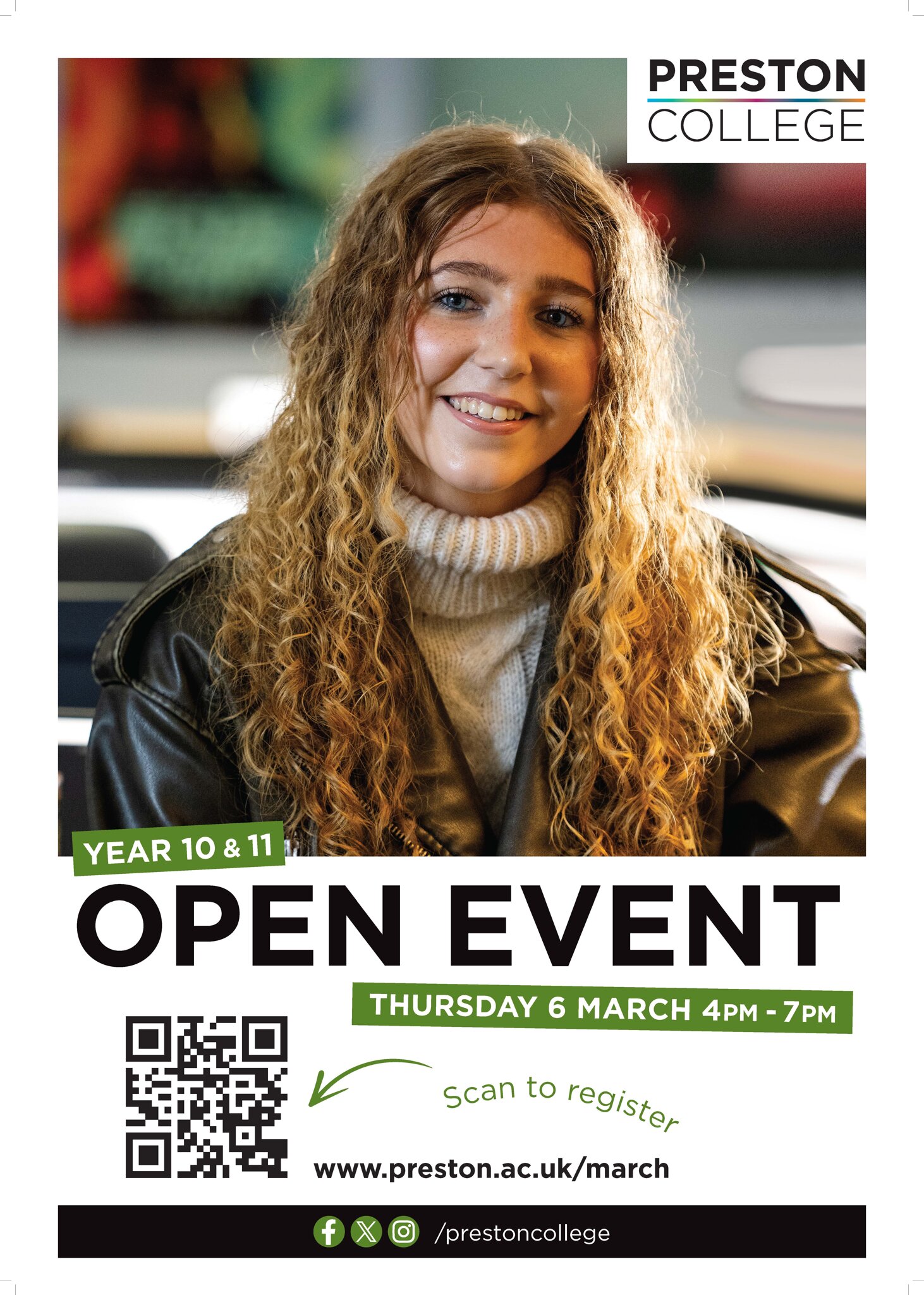 Image of Preston College Open Evening