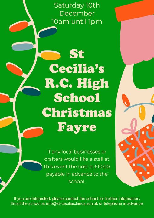 Image of St Cecilia's RC High School Christmas Fayre