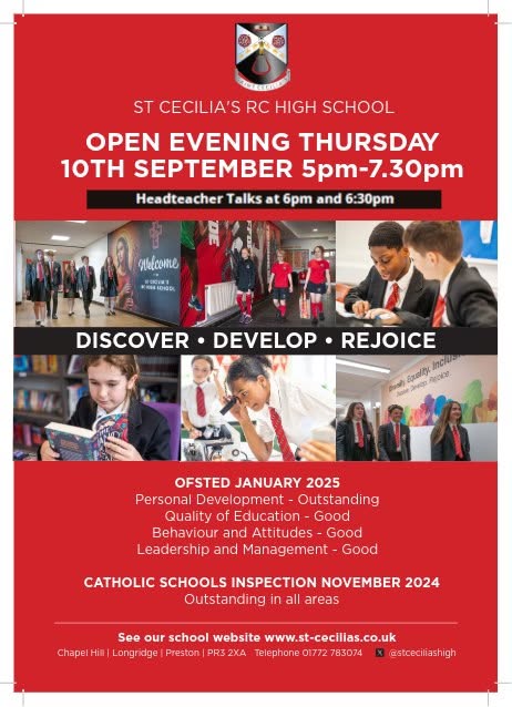 Image of St Cecilia's Open Evening